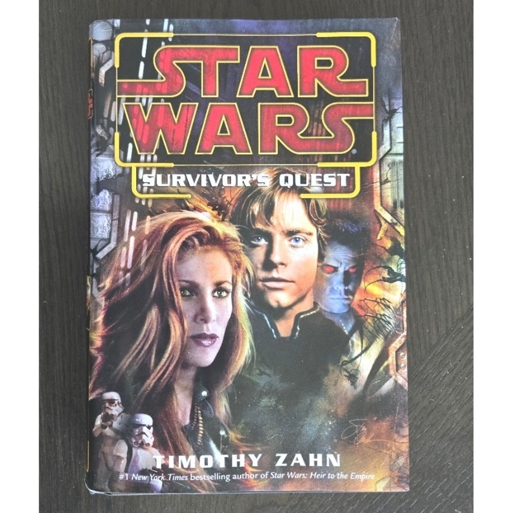 Star Wars: Survivor's Quest Signed First Edition HC Timothy Zahn 2004 - no COA
